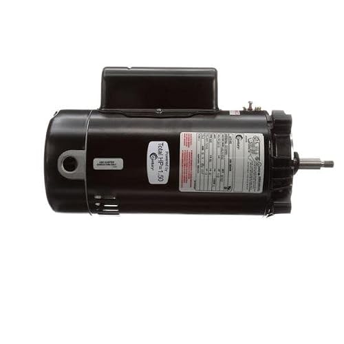 AO Smith/Century Electric Up-Rated, Single Speed, 1.5HP, 3450RPM, 115/230V, 14.6/7.3 AMPS, 1SERVICE Factor, C-Face Flange