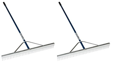 Midwest Rake 10048 Professional Landscape Rake - 48-Inch Head (Pack of 2)