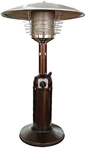 Patio Heater, Stainless Steel Tabletop Gas Home Burner Propane Or Butane Gas Bottle Low Energy, for Gazebo Garden Camping Outdoor