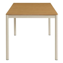 Modway Finn 71 Inch Outdoor Patio Dining Table for 6 People in Natural