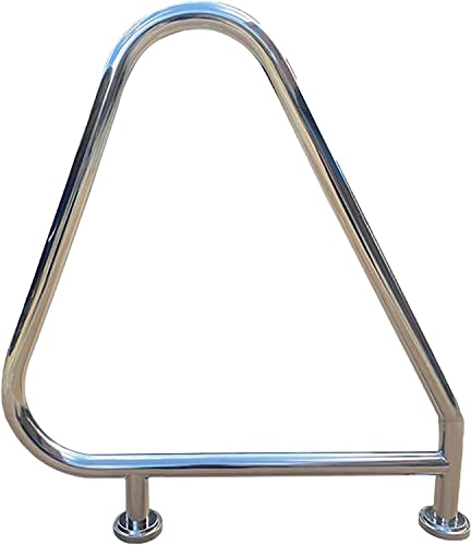 Pool Handrail Handle Grab Rails Swimming Pool Rail Pool Railing Pool Handrail for Inground Pools,81 X 90Cm (L X H) Swimming Pool Railings (Color : 1pcs)