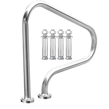 BSNANCA Pool Handrails Swimming Pool Safety Hand Rail, Stair Pool Hand Rail Rated 250Lbs Load Capacity, Pool Handrail with Screws/31 * 31 inch ()