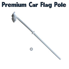 BANNER BUZZ MAKE IT VISIBLE Pakistan Car Flag with Window Clip, 18” x 12”, Double-Sided Printing, Pack of 100, White
