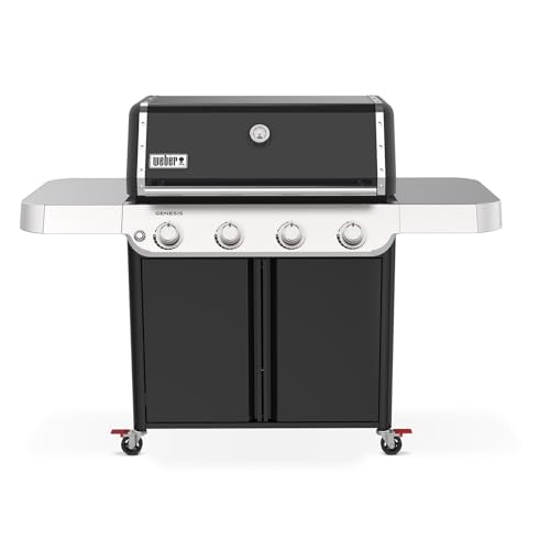 Weber® Genesis E-415 Gas Grill for Outdoor Cooking, Propane Grill, Black