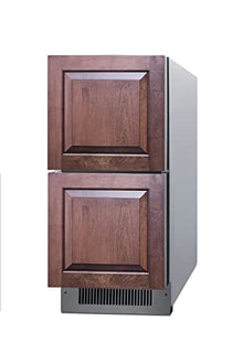 Summit 15” Outdoor Two Drawer Refrigerator, Panel Ready - ADRD15PNR