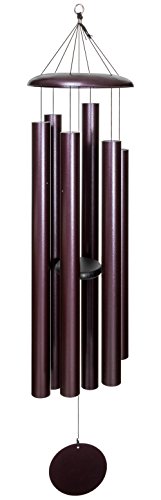 Corinthian Bells by Wind River - 65 inch Plum Wind Chime for Patio, Backyard, Garden, and Outdoor décor (Aluminum Chime) Made in the USA