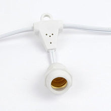 Novelty Lights 330 Feet Heavy Duty White Wire Light String, E17 Sockets
