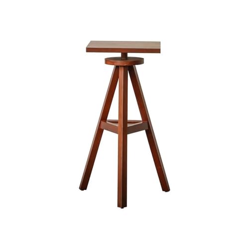 LUYOUBOZHU Vase Stand Three Legged Display Flower Stand, Wooden Double Living Room Floor Flower Table Shelf