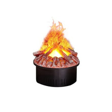 Decorative Fireplace Round Fireplace Decoration with Simulated Flames for Living Room and Home Use