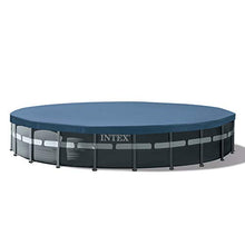Intex Round Ultra XTR Frame Swimming Pool Set with Filter Pump Gray