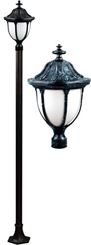 DABMAR LIGHTING GM5501-VG Showcase Post Light Fixture 120 Volts, Verde Green