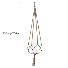4 Decorative Ropes, Wall-Mounted Hanging Plant Potted Plant Hanging Baskets, Handmade Home Garden Balcony Decoration