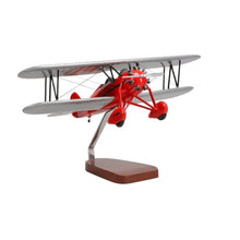 High Flying Models Waco Aircraft RNF Large Mahogany Sculpture Multicolor