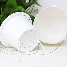 BBYYDS Hanging Planters Flower Pot Basket Imitation Rattan Weaving Garden Office Hydroponic Plants Convenient