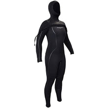 Aqua Lung Solaflex 8/7mm Women's Wetsuit Large Black