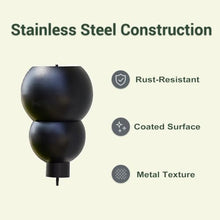 WAHHWF Stainless Steel Rain Chain, Rainwater Collector Gourd Cup