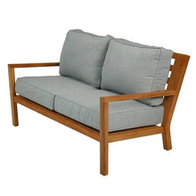 Royal Teak Collection COA2-GRANITE Coastal Love Seat Outdoor Couch, Granite