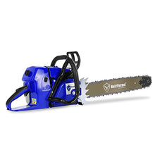 Holzfforma 92CC G660 Gasoline Chain Saw Chainsaw Blue Thunder with 84DL 3/8" .063" 25 Inch Guide Bar and Saw Chain