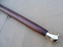 Axe Damascus Steel 26" Natural Wood Handle Double Headed Axe/Hand Forged Woodsman Axe