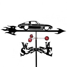 Weather Vane Steel Farmhouse Weather Vane Roof Mount Wind Direction Kit Outdoor Bracket Weather Wind Speed Spinner Wind Direction (Color : 6) (7)