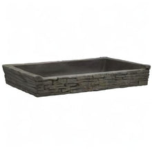 Aquascape Front-Spill Straight Stacked Slate Fountain Topper for Yard, Landscape, and Garden | 78281