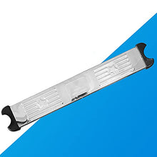 Swimming Pool Escalator 304 Stainless Steel Swimming Pool Ladder Underground Swimming Pool Entrance hot Spring handrail 3 Anti-Skid Pedals Embedded/Silver / 50cm (Silver 50cm)