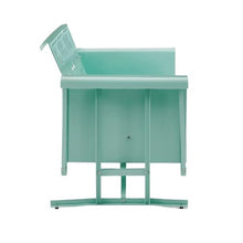Crosley Furniture Azalea 3-Person Retro Metal Outdoor Patio Sofa Glider
