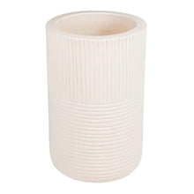Seasonal Living Provenance Signature Ceramic 2-Piece Textured Planters Cream