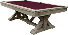 Playcraft Brazos River 8' Slate Pool Table Weathered Gray