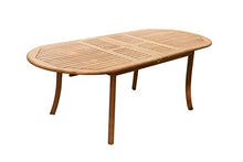11 PC A Grade Outdoor Patio Teak Dining Furniture Set - 94" Double Extension Oval Table & 10 Cellore Stacking Arm Chairs