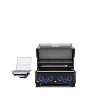 Broil King 875644 Baron 490 Shadow 4-Burner Built-In Propane Gas Grill Head with Side Burner and Rear Rotisserie Burner