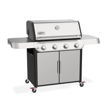 Weber® Genesis S-415 Gas Grill, Propane Grill, Stainless Steel BBQ Grill