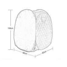 Portable Home Sauna Tent Home Steam Generator 9-Speed Adjustment Remote Control for Weight Loss Detoxification and Slimming