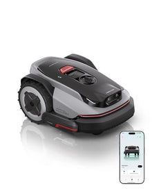 Roborock RockNeo Q110H Robot Lawn Mower, Wire-Free Robotic Lawn Mower with Full-Band RTK + VSLAM Navigation, Auto Mapping, AI Vision Obstacle Avoidance, App Control, 45% Slope, Covers Up to 1/4 Acre