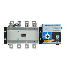 HTKEOXDRO 250A 4P ATS Controller Dual Power Automatic Transfer Switch Diesel Generator Parts 3phase