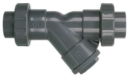 Hayward 4-Inch True Union PVC Y-Strainer with FPM O-ring Seals