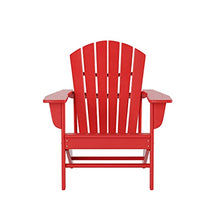WestinTrends Dylan Outdoor Adirondack Chair (Set of 2), Red