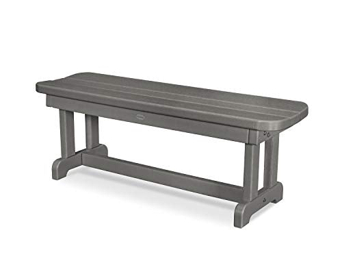 POLYWOOD® Park Bench, Slate Grey
