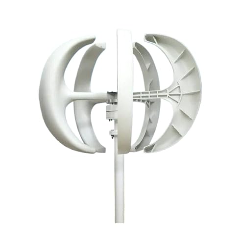 COMOAEW Wind Generator, 300W Wind Generator Kit 12V Vertical Axis 5-Blade Wind Power Unit with Controller Residential Commercial Applications,for Home Boat Marine