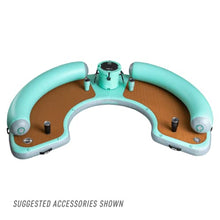 BOTE Inflatable Dock Hangout Suite 240° Floating Party Raft Classic Seafoam