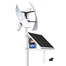 3000W No Noise Vertical Wind Turbine Generator, Portable Wind Power Turbine Generator Kit with Controller Suitable for Residential Power Generation(24V),24v