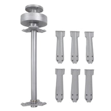 HUIZHITENGDA 3000W Wind Turbine Generator Kit, 12V 24V 48V 220V 3 Blade Vertical And Noiseless Wind Power Generator Kit for Home, Monitoring, Street Lighting,24v