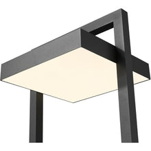 Z-Lite 1 Light Outdoor Post Mount Fixture 566PHXLR-BK-LED