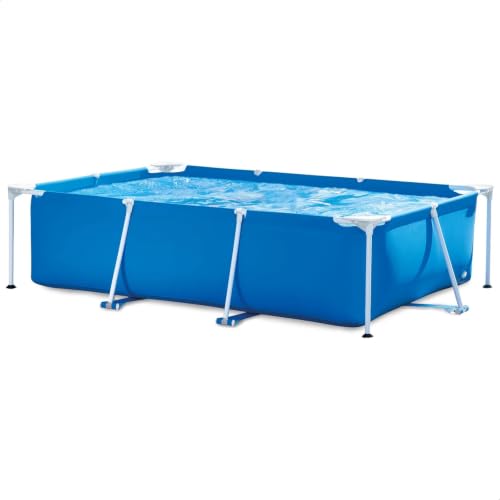 8.5ft x 26in Rectangular Frame Swimming Pool
