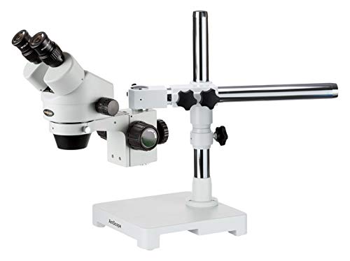 AmScope Professional Binocular Stereo Zoom Microscope 7X-180X Magnification