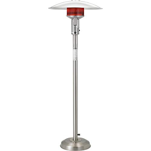 Sunglo A242SS Stainless Steel Portable Natural Gas Outdoor Patio Heater