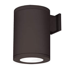 WAC Lighting DS-WS08-S930S-BZ Tube Architectural 8" Led Wall Light Straight Spot Beam 3000K 90CRI, Bronze