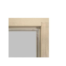 PROSAUNAS Clear & Tinted Glass Sauna Door, Prehung Tinted Glass Sauna Door (Right Hanging, ADA Tinted - Aspen Frame 36X81)