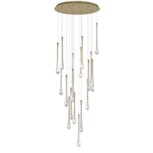ET2 Stillo 27W 18 LED Pendant Light 18" Tall 25.5" Wide Gold