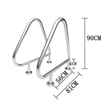 BSNANCA Swimming Pool railings, Stainless Steel Swimming Pool Hand Rails, Pool Rails with Fast Bases, for humanized Swimming Pool handrails on The Pool Wall 2PCS (Silver 81x90cm) (Silver 81x90cm)